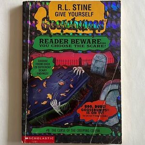 ⭐️5/$25-GOOSEBUMPS -Give Yourself Goosebumps-#8 The Curse Of The Creeping Coffin
